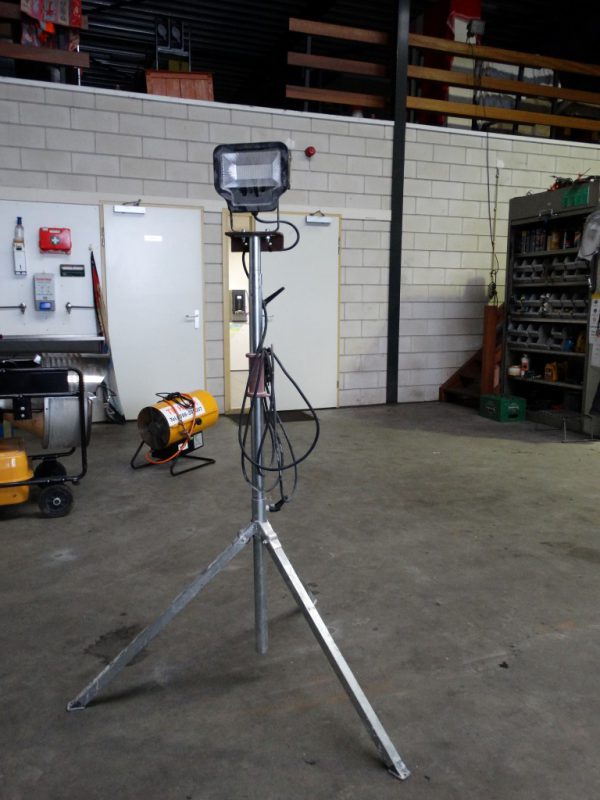 Bouwlamp op statief LED